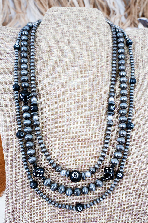 Chance & Charm Silver Pearl Necklace Trio