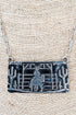 Midnight Ranch Silvertone Necklace