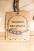 Yall Silvertone Trucker Hat Chain