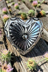 Lone Star Love Silvertone Ring