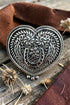 Stampede Sweetheart Silvertone Ring