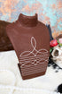 5 x 4.75 Trail Threads Brown Faux Leather Small Necklace Display