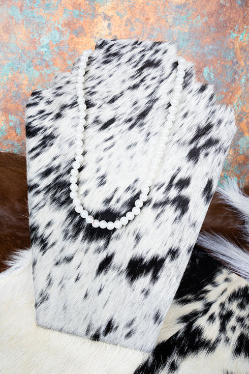 One 12 x 8.5 Black Cassidy Cowhide Flat Necklace Display - Ships Assorted