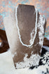 One 12 x 8.5 Brown Cassidy Cowhide Flat Necklace Display - Ships Assorted