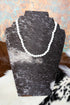 One 12 x 8.5 Brown Cassidy Cowhide Flat Necklace Display - Ships Assorted