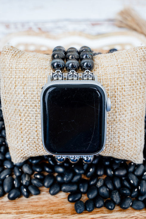 Nightfall Silver Pearl Band for Smart Watch, 38mm-41mm