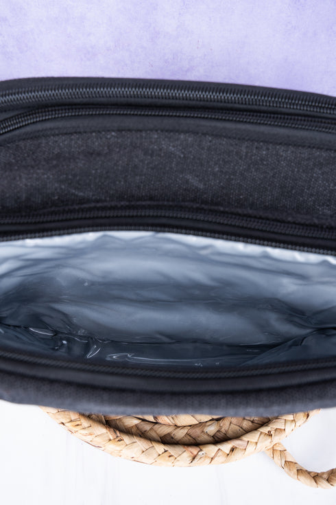 Black Travel Ready Toiletry Bag