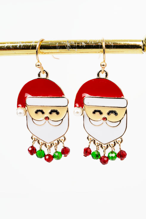 Kris Cutie Beaded Goldtone Earrings