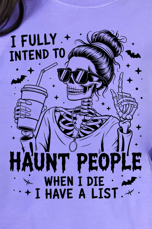 Haunt People Comfort Colors Adult Ring-Spun Cotton Tee