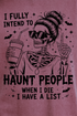 Haunt People Comfort Colors Heavyweight Long T-Shirt