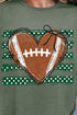 Green Football Sweetheart Softstyle Adult T-Shirt