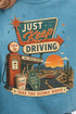 Just Keep Driving Comfort Colors Heavyweight Long T-Shirt