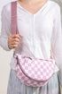 Light Rose Checkered Nylon The Everyday Bag