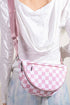 Light Rose Checkered Nylon The Everyday Bag