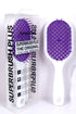 White and Purple Superbrush Plus Detangling Hair Comb