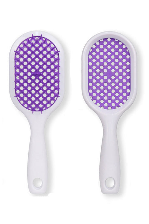 White and Purple Superbrush Plus Detangling Hair Comb
