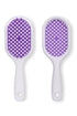 White and Purple Superbrush Plus Detangling Hair Comb