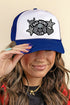Faux Patch Bad Moms Club Transfer Foam Mesh Back Trucker Cap