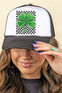 Bubble Clover Retro Foam Mesh Back Trucker Cap