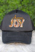 Choose Joy Faux Embroidery Transfer Foam Mesh Back Trucker Cap
