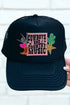 Faux Patch Cowboys And Country Music Transfer Foam Mesh Back Trucker Cap