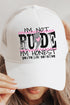 Honesty Overload Foam Mesh Back Trucker Cap