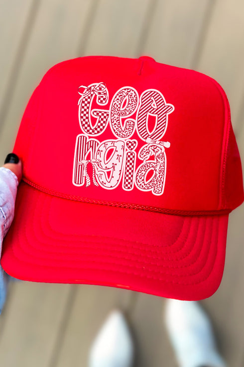 Tied In Georgia Foam Mesh Back Trucker Cap