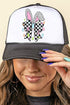 Retro Bunny Peeps Foam Mesh Back Trucker Cap