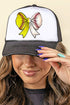 Softball & Baseball Stitches Coquette Foam Mesh Back Trucker Cap