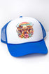 Western Highland Cow Trio Foam Mesh Back Trucker Cap