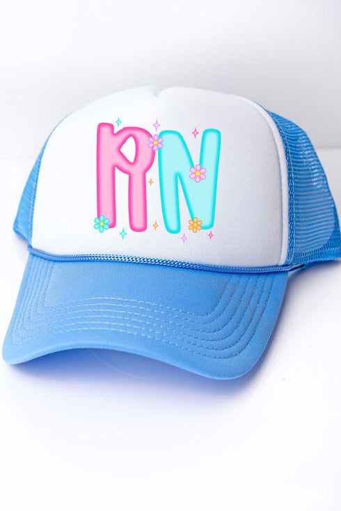 Neon Glow RN Foam Mesh Back Trucker Cap