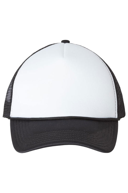 Oklahoma Checkered Foam Mesh Back Trucker Cap