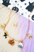 Creep It Cute Goldtone Charm Necklace and Earring Set