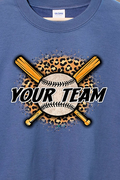 Batter Up Your Team Heavy-weight Crew Sweatshirt