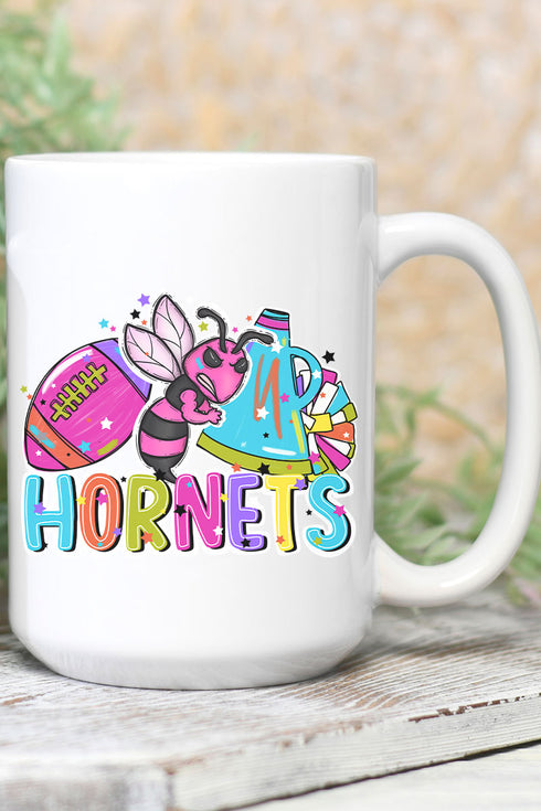 Bright Hornets Colorful Ceramic Mug