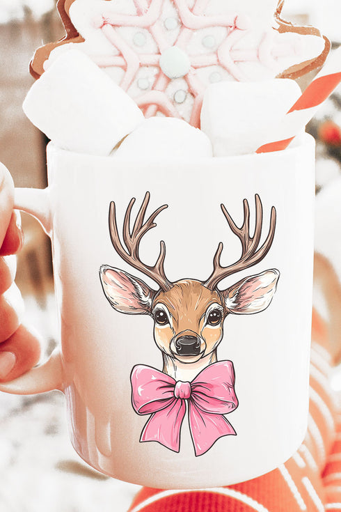 Deer Coquette Ceramic Mug