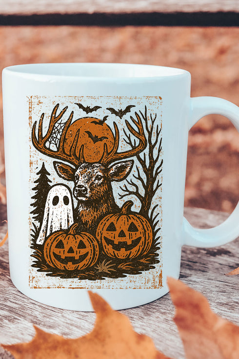 Deerly Departed Ceramic Mug