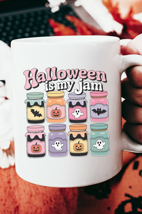Halloween Is My Jam Ceramic Mug