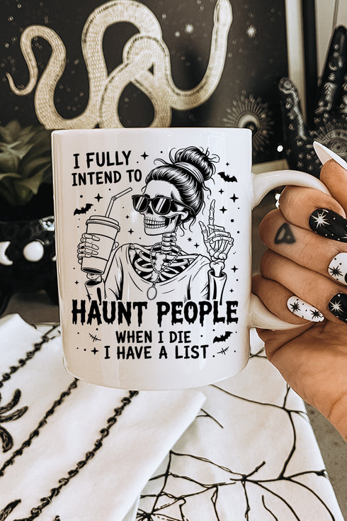 Haunt People Ceramic Mug