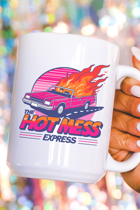 Hot Mess Express Ceramic Mug