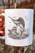 Marlin Waves Ceramic Mug