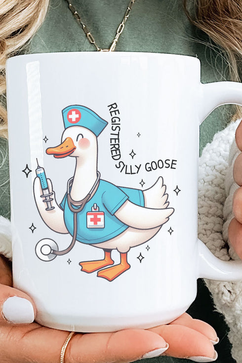 Registered Silly Goose Ceramic Mug