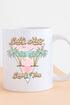 Salty Hair Sandy Toes White Mug