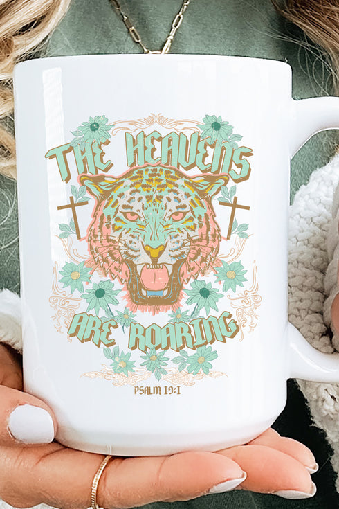 The Heavens Are Roaring Ceramic Mug