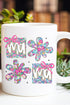 Vibrant Floral Mama Ceramic Mug