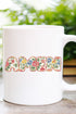 Vintage Bubble Amen Ceramic Mug