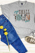 Cowhide Small Town Girl Unisex Poly-Rich Blend Tee