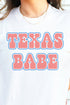 Texas Babe Unisex Triblend Short Sleeve T-Shirt