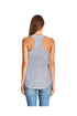 Next Level Ladies' Colorblock Racerback Tank, Black/Heather Gray *Personalize It!