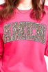 Arched Amen Leopard Heavy-weight Crew Sweatshirt